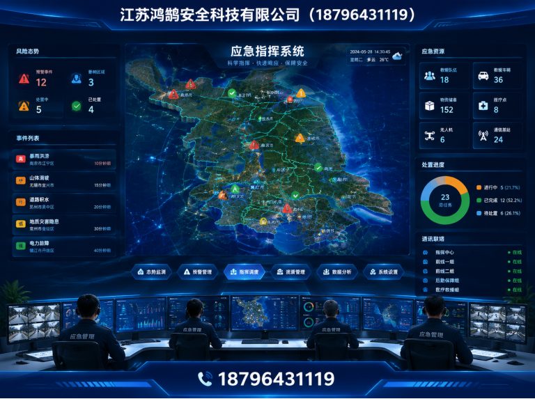 资阳消防通信指挥展示图